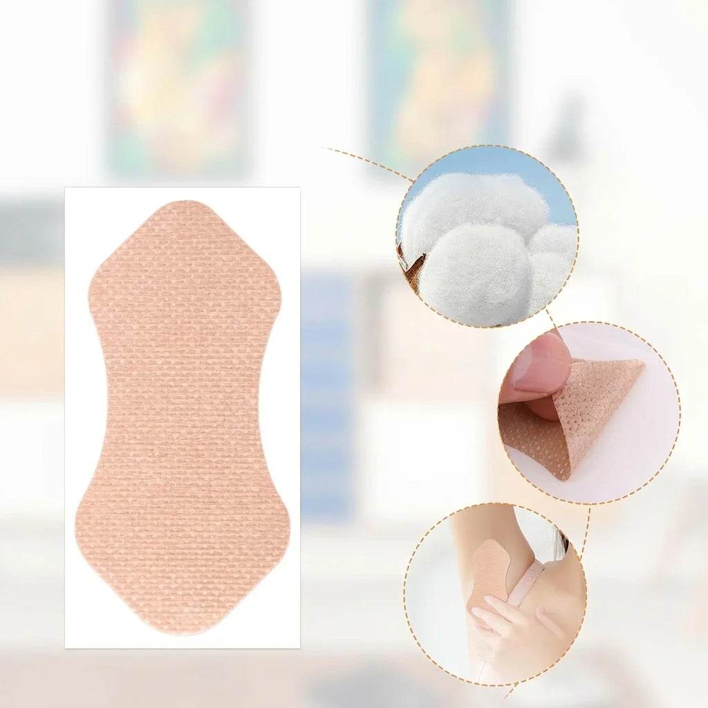 Ultra-Absorbent Disposable Underarm Sweat Patches | Amavheaf