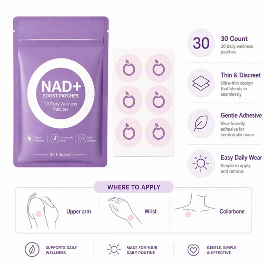 Stronger NAD+ Boost Daily Wellness Patches (30 Pack)